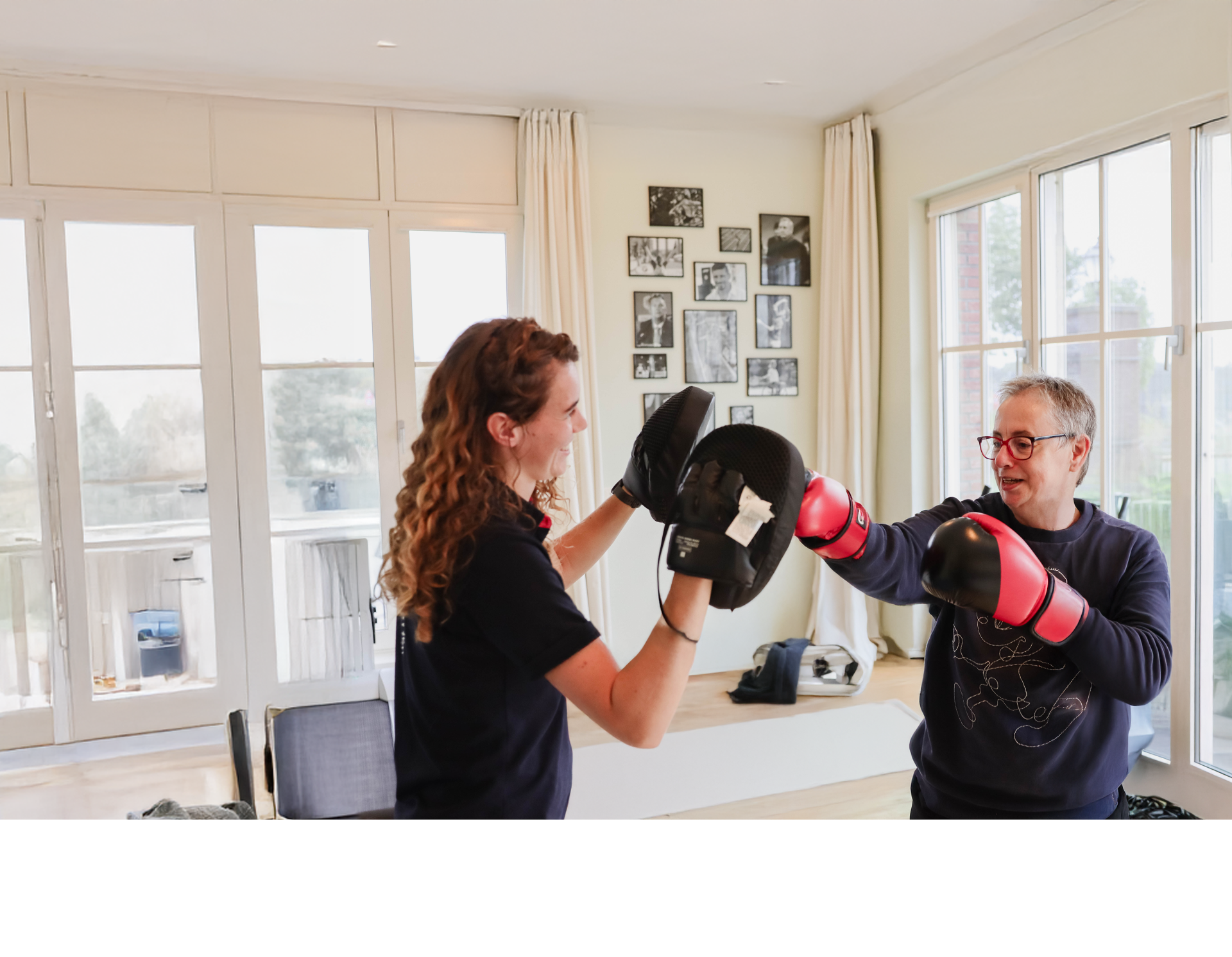 Cliënt Sonja boksen sportief Mijzo 2025